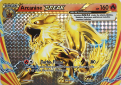 Arcanine BREAK XY180 JUMBO OVERSIZED Holo Promo - Arcanine Break Evolution Box Exclusive